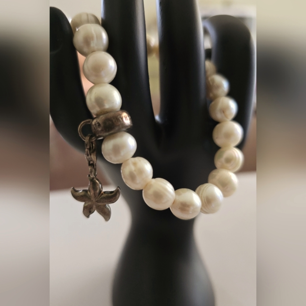 Thomas Sabo Pearl Charm Bracelet